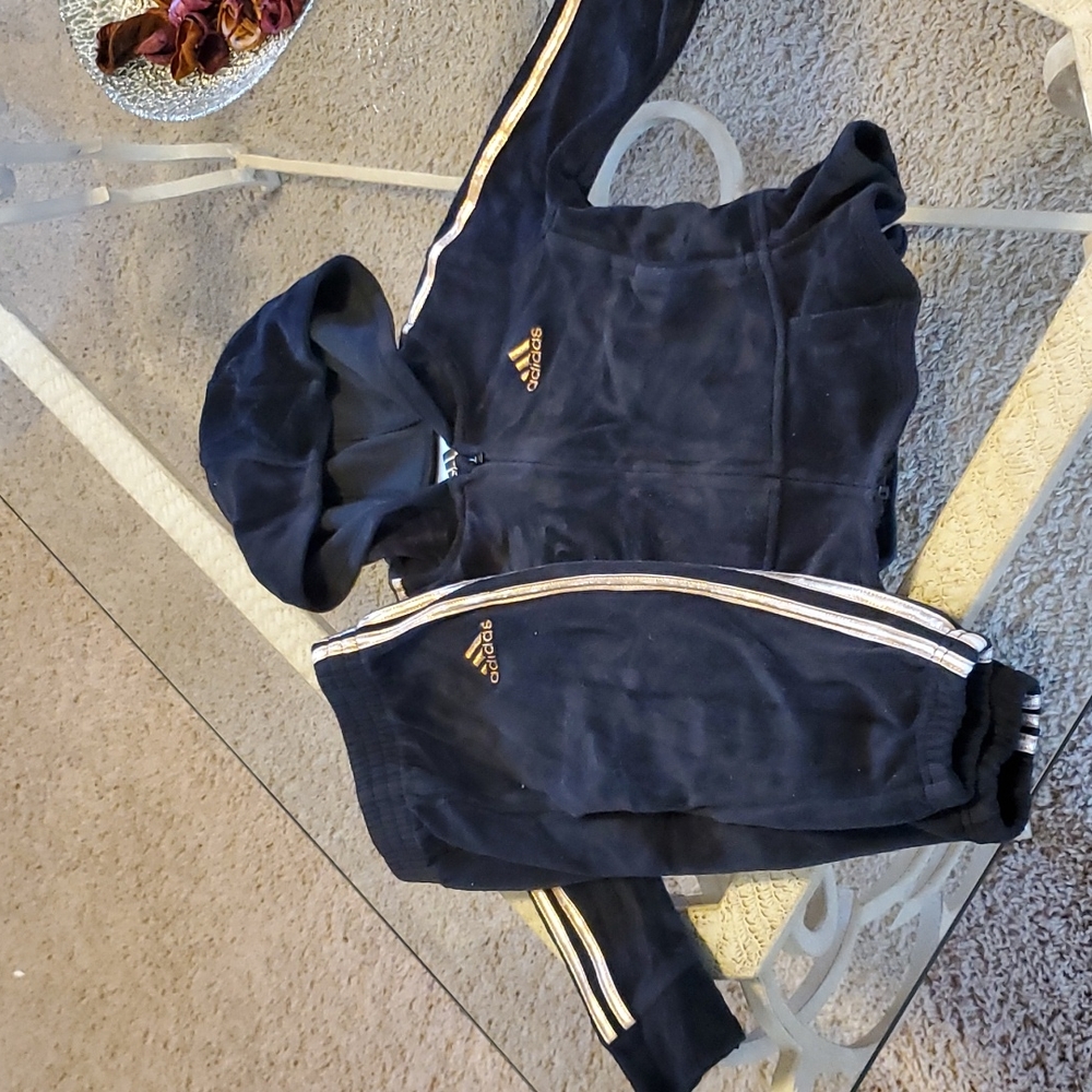 Addidas Velour Two-Piece